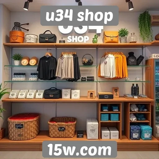 Avaliação dos produtos da u34 shop