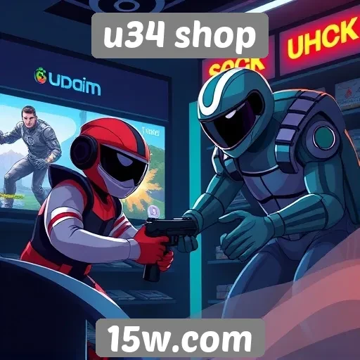 U34 Shop oferece promoções em jogos populares